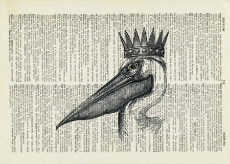 Рисование на газете