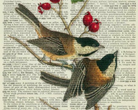 Птицы на книжных страницах