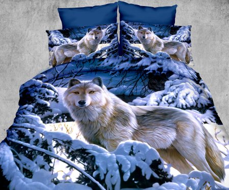 Постельное белье 3d животные