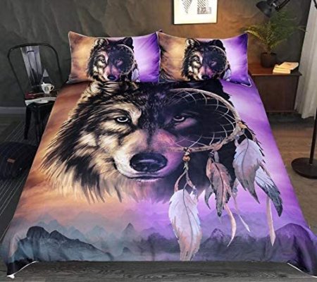 Постельное белье с волками