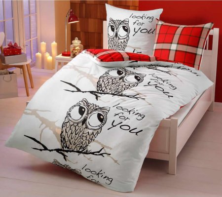 Постельное белье Этель Сова двуспальное
