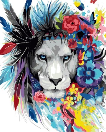 Кристальная мозаика алмазная вышивка Фрея