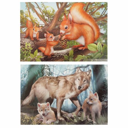 Жики е животные и их Детеныши