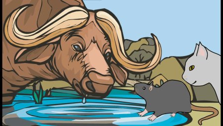 Бык и мышь