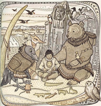 Чукотские иллюстрации Павлишина