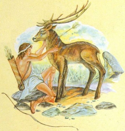 Керинейская Лань подвиг Геракла