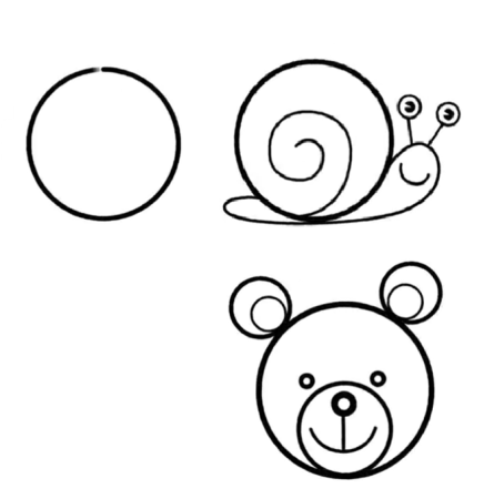 Рисование из кругов