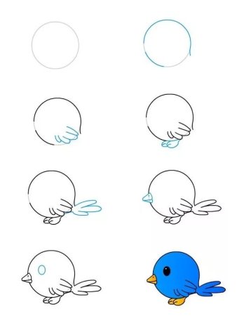 Схемы рисования животных