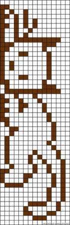 Маленькие схемы прямого плетения