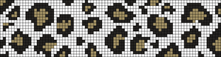 Жаккард узоры леопардовые