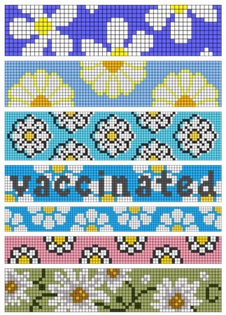 Бисероплетение схемы фенечки с волком