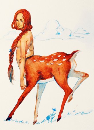 Рисунки людей животных