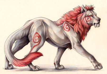 Гибрид волка и Льва