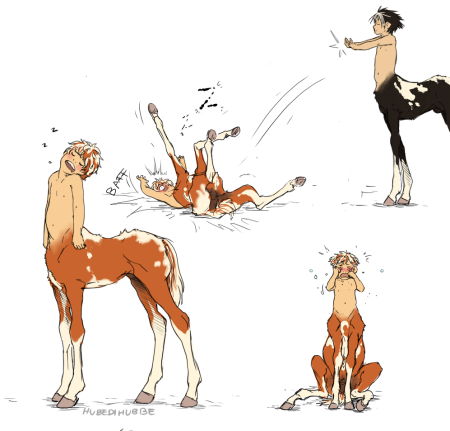 Кентавр олень яой