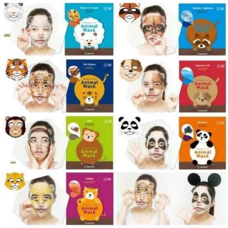 Мордочки животных для маски