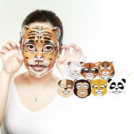 Корейские маски для лица животные