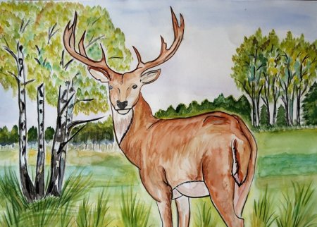 Иллюстрация к стихотворению к л Хетагурова Джук-тур