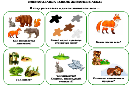 Изображение характера животных