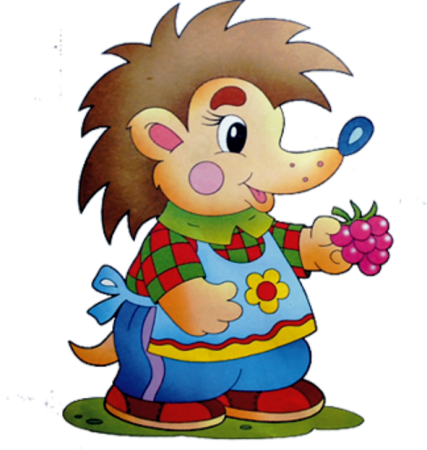 Ежик мультяшный