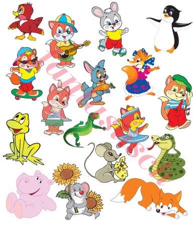 Персонажи животных