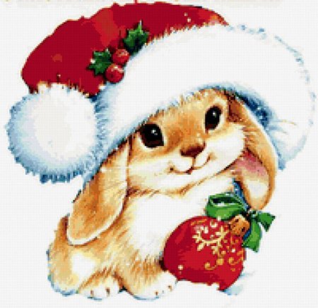 Зайчик новый год