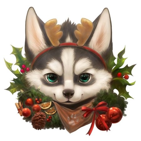 Новогодний зверек