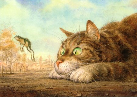 Котоживопись Владимира Румянцева