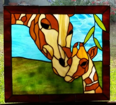 Витражная живопись для детей