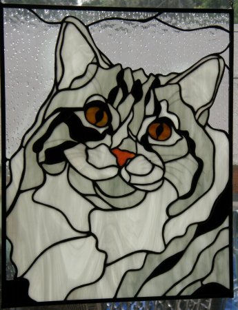 Витраж Тиффани лошади