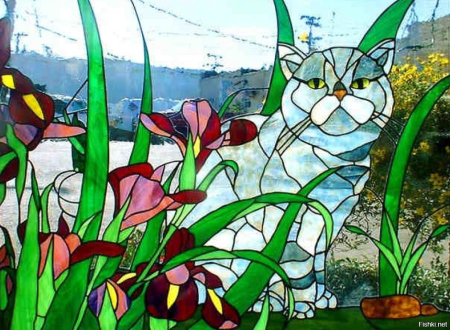 Лев Лифшиц витражи