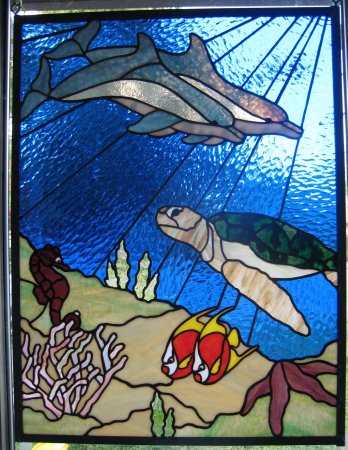 Витражная композиция