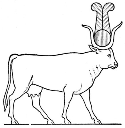 АПИС Бог Египта раскраска