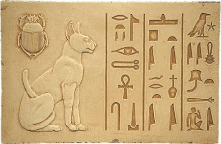 Древний Египет Бастет фрески