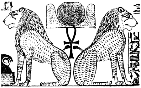 Лев древний Египет