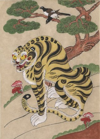 Японские тигры эпохи Эдо