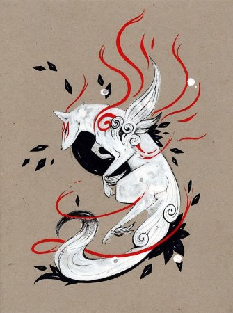 Аматерасу лиса