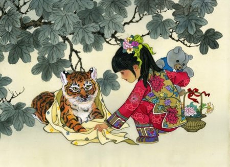 Животные в японском стиле