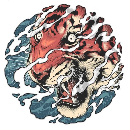 Тату в японском стиле животные