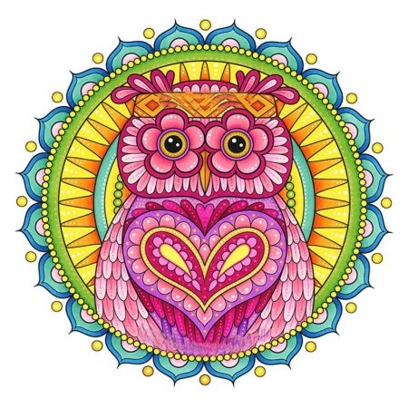 Раскраски сложные