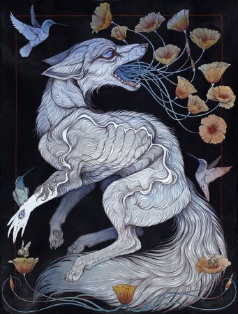 Caitlin Hackett художница кот