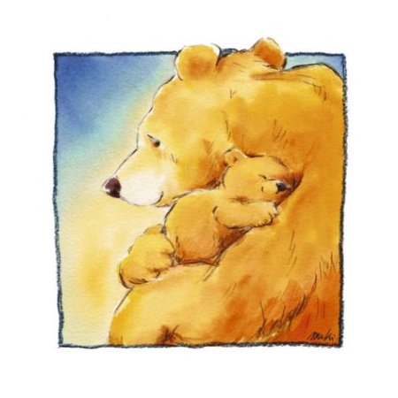 Медвежонок с папой