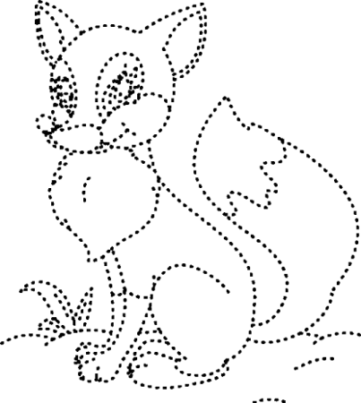 Обведи по точкам Дикие животные