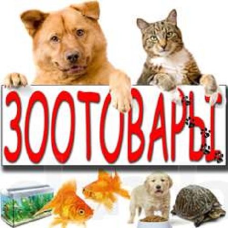 Товары для животных баннер