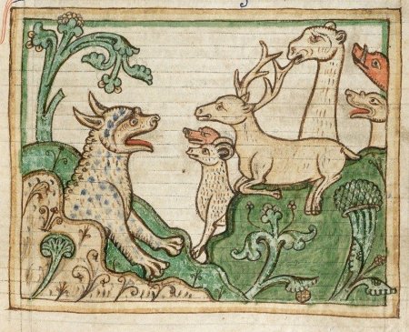 Средневековый Бестиарий Гравюры