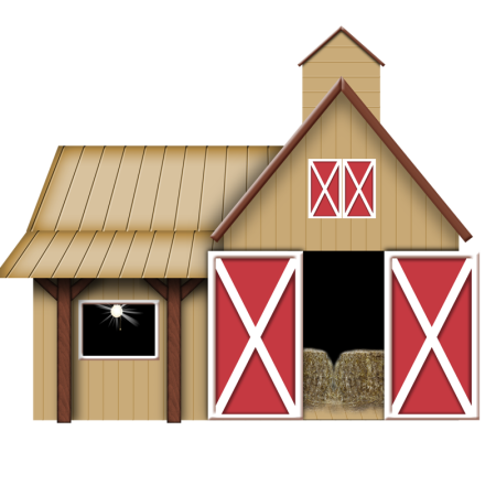 Сарай для животных для детей