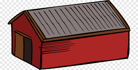 Коровник без фона