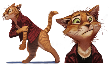 Фурри Блотч тигр