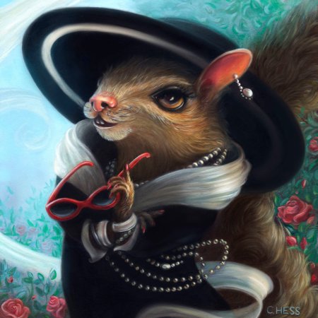 Парень в маске волка