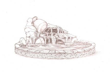 Эскиз фонтана