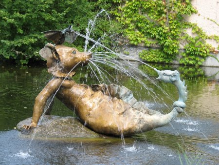 Фонтаны мира смешные